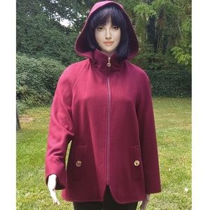 NWOT Betsey Johnson Hooded Coat